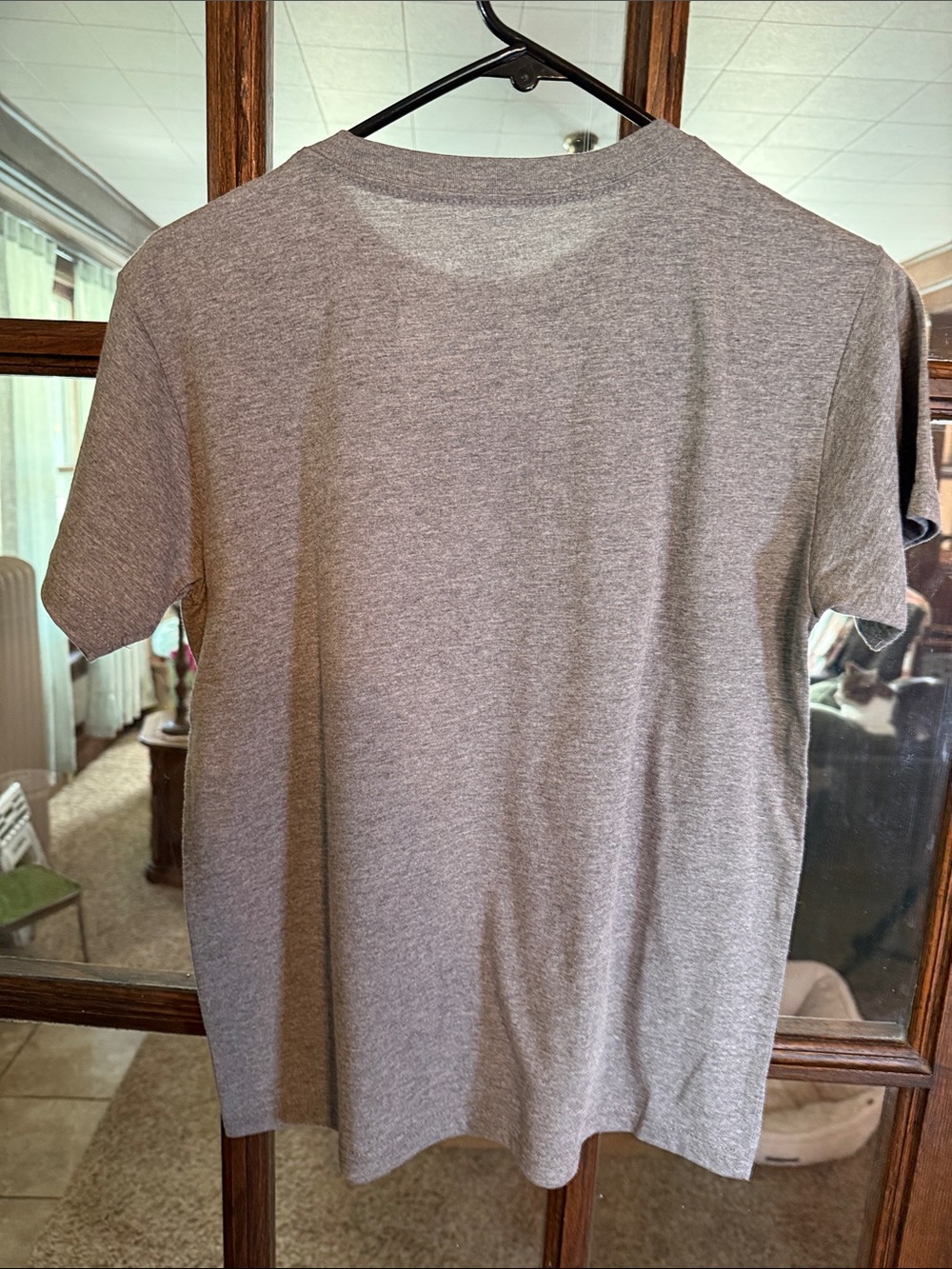 Mighty Fine Nashville Music City USA Graphic‎ T-Shirt Heather Grey Womens Small - Picture 3 of 3